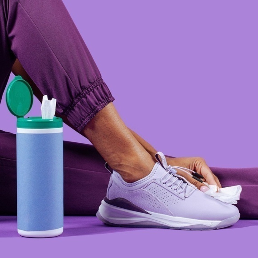 Clove Purple Healthcare Sneakers Slip On Water Resistant Nursing Shoes